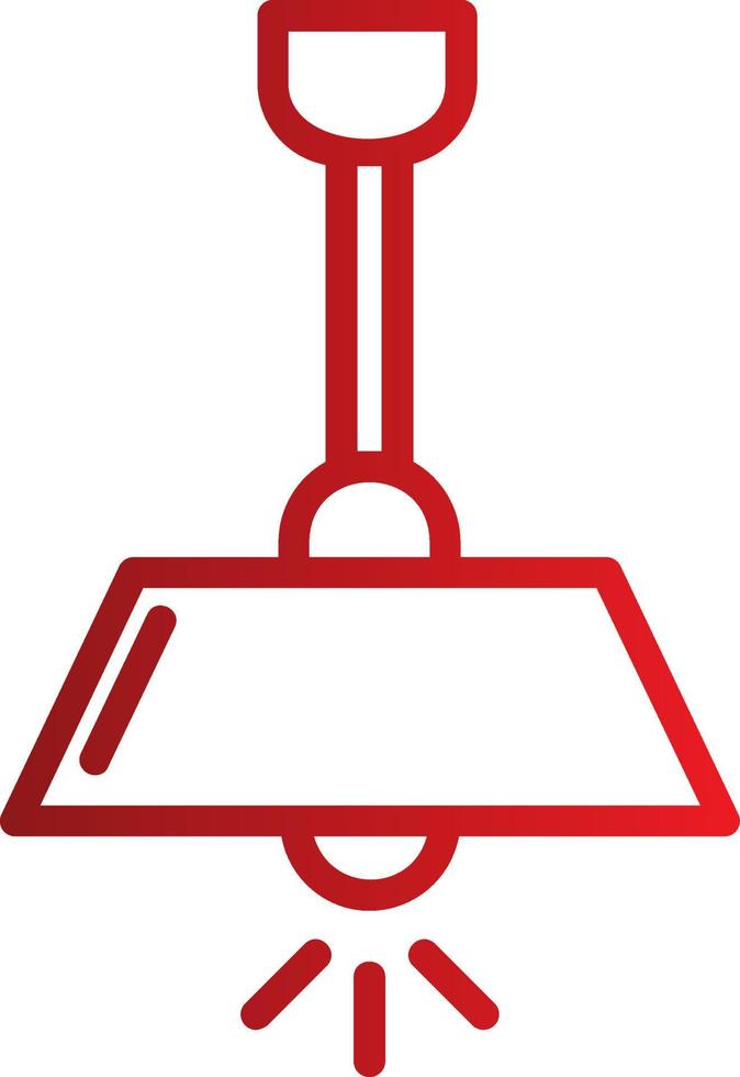 Ceiling Lamp Vector Icon