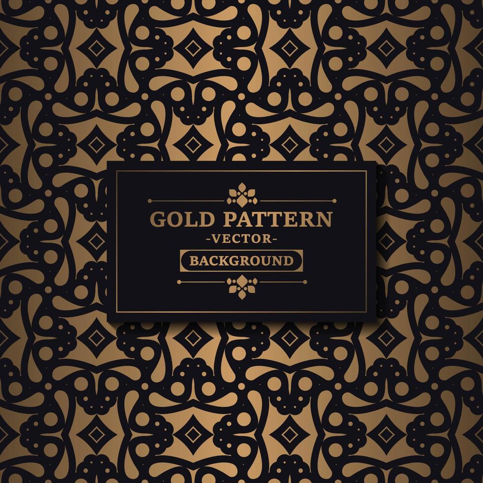 luxury dark seamless pattern background vector
