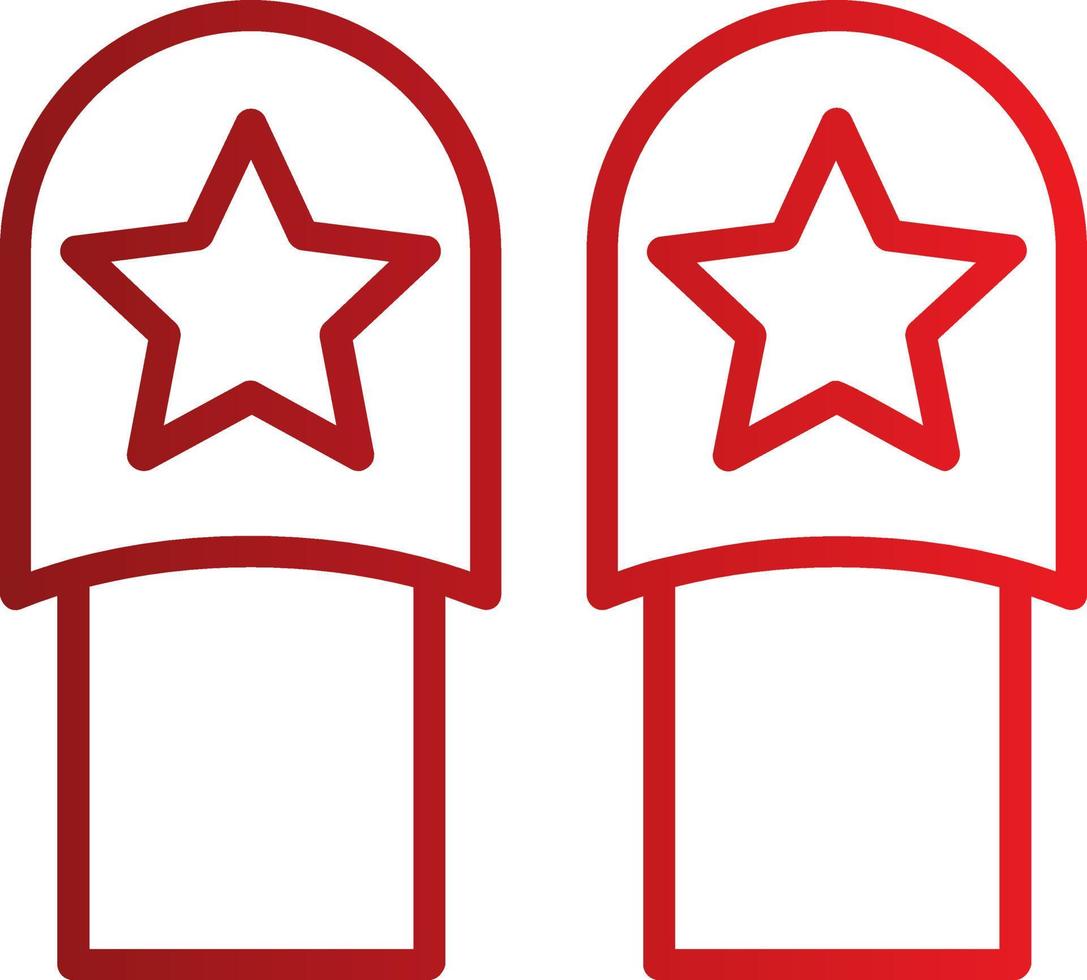 Slippers Vector Icon