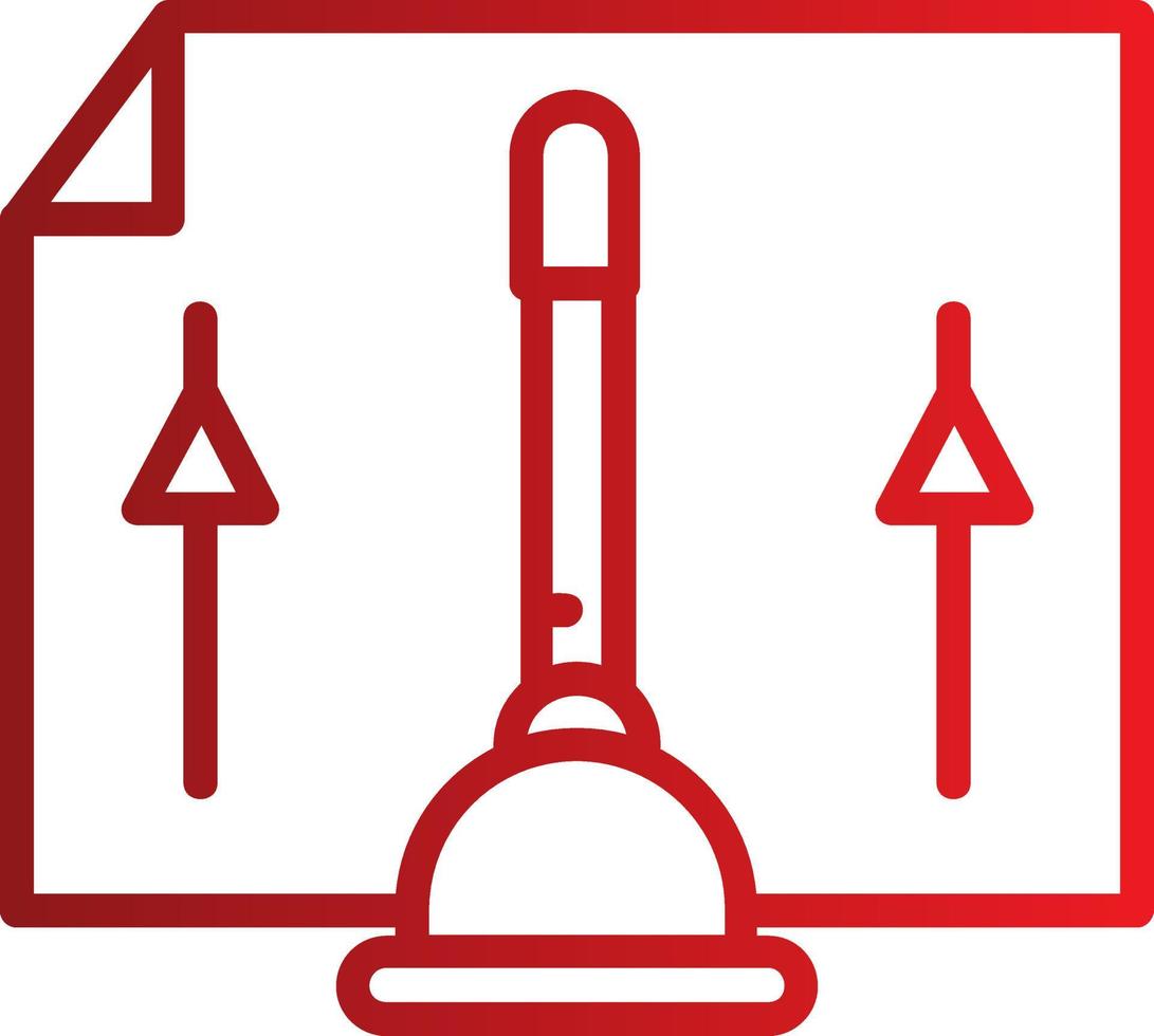 Plunger Vector Icon