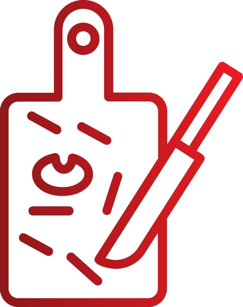 Cutting Board Vector Icon