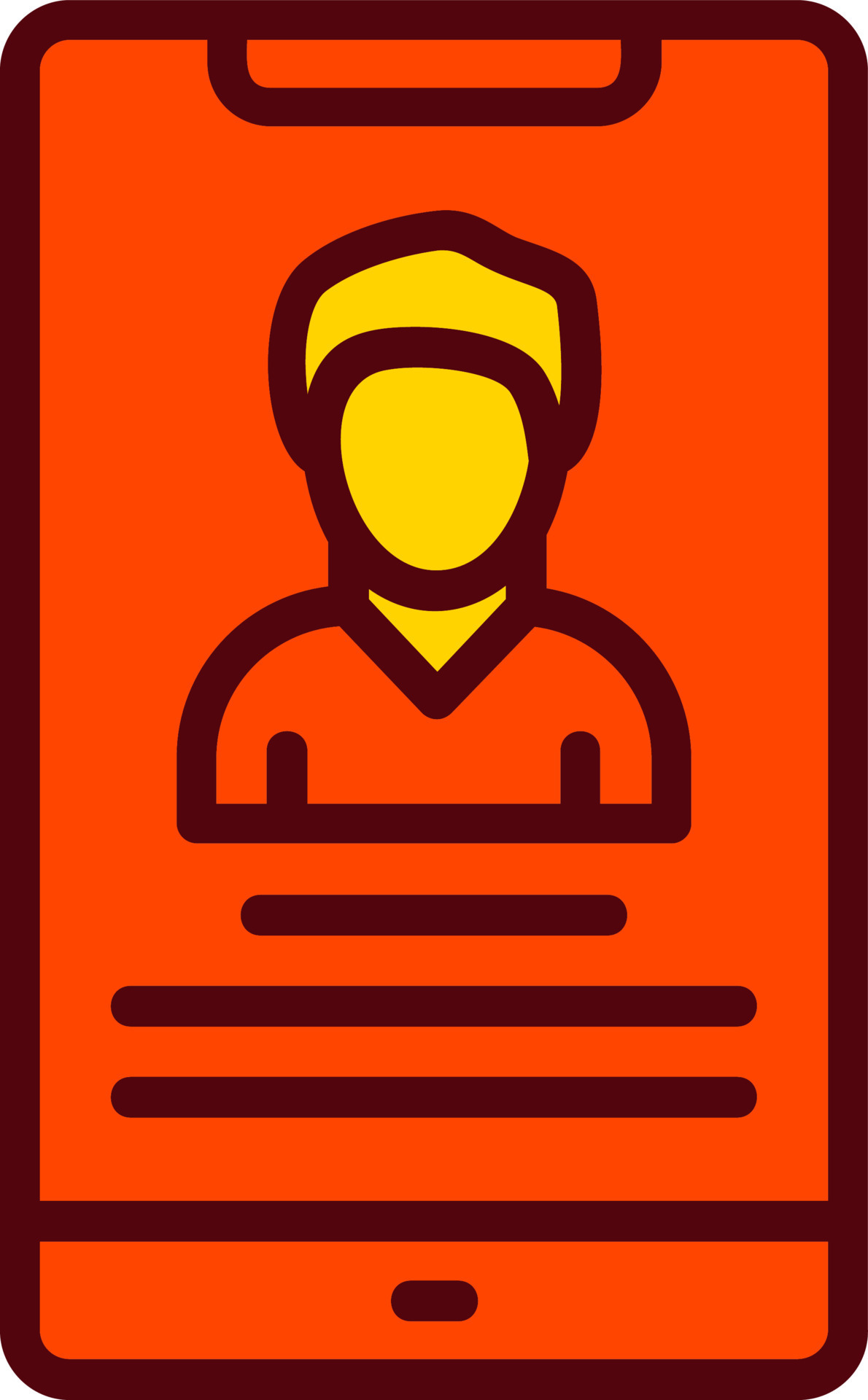 Profile Vector Icon 17044971 Vector Art at Vecteezy