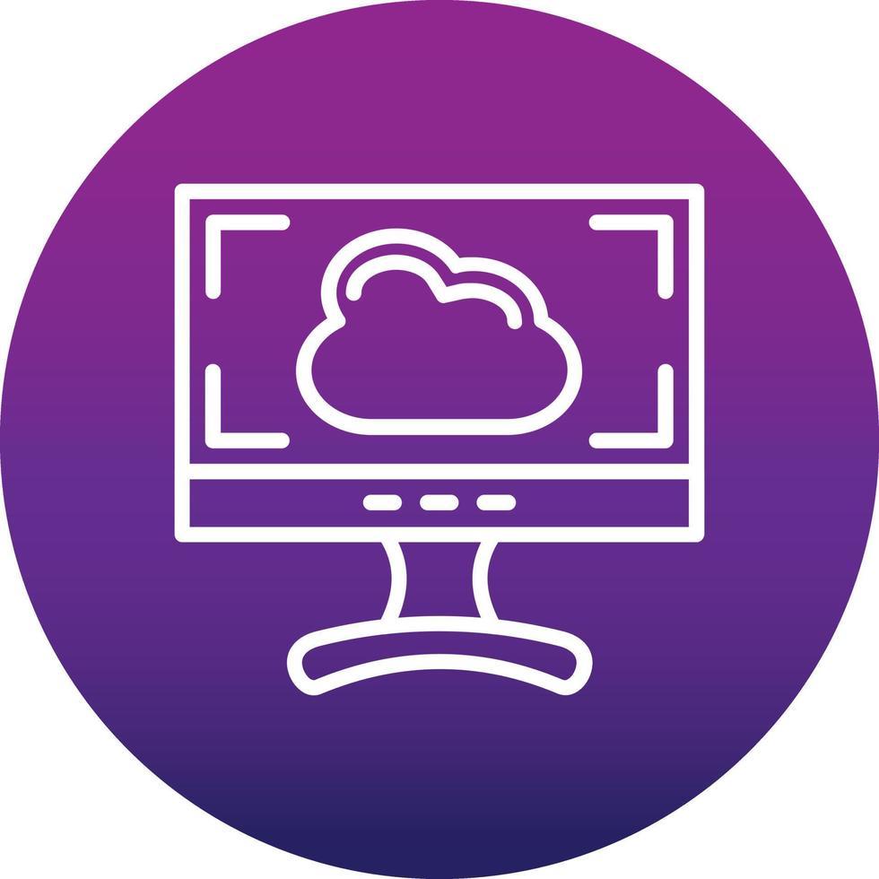 Screen Vector Icon 17045263 Vector Art at Vecteezy