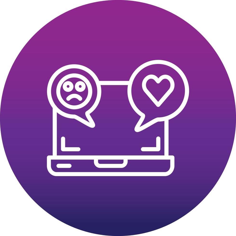 Reaction Vector Icon