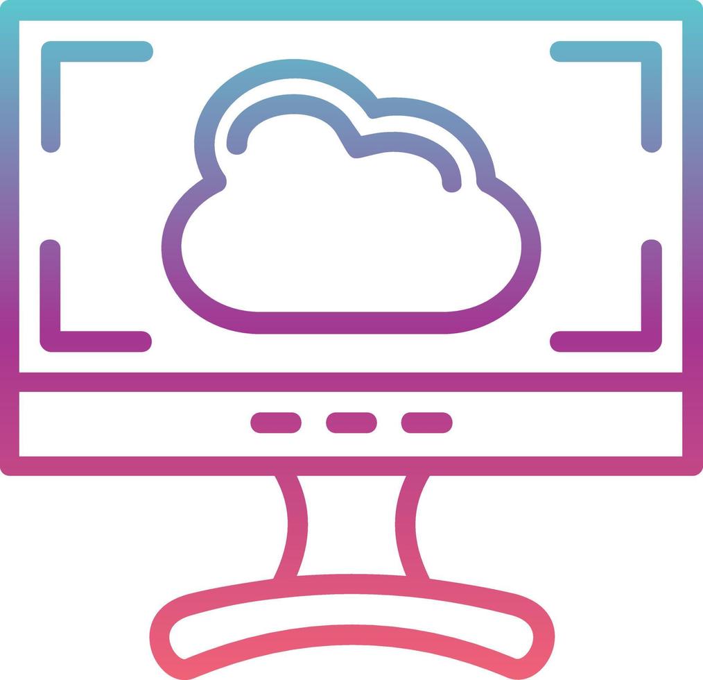 Screen  Vector Icon
