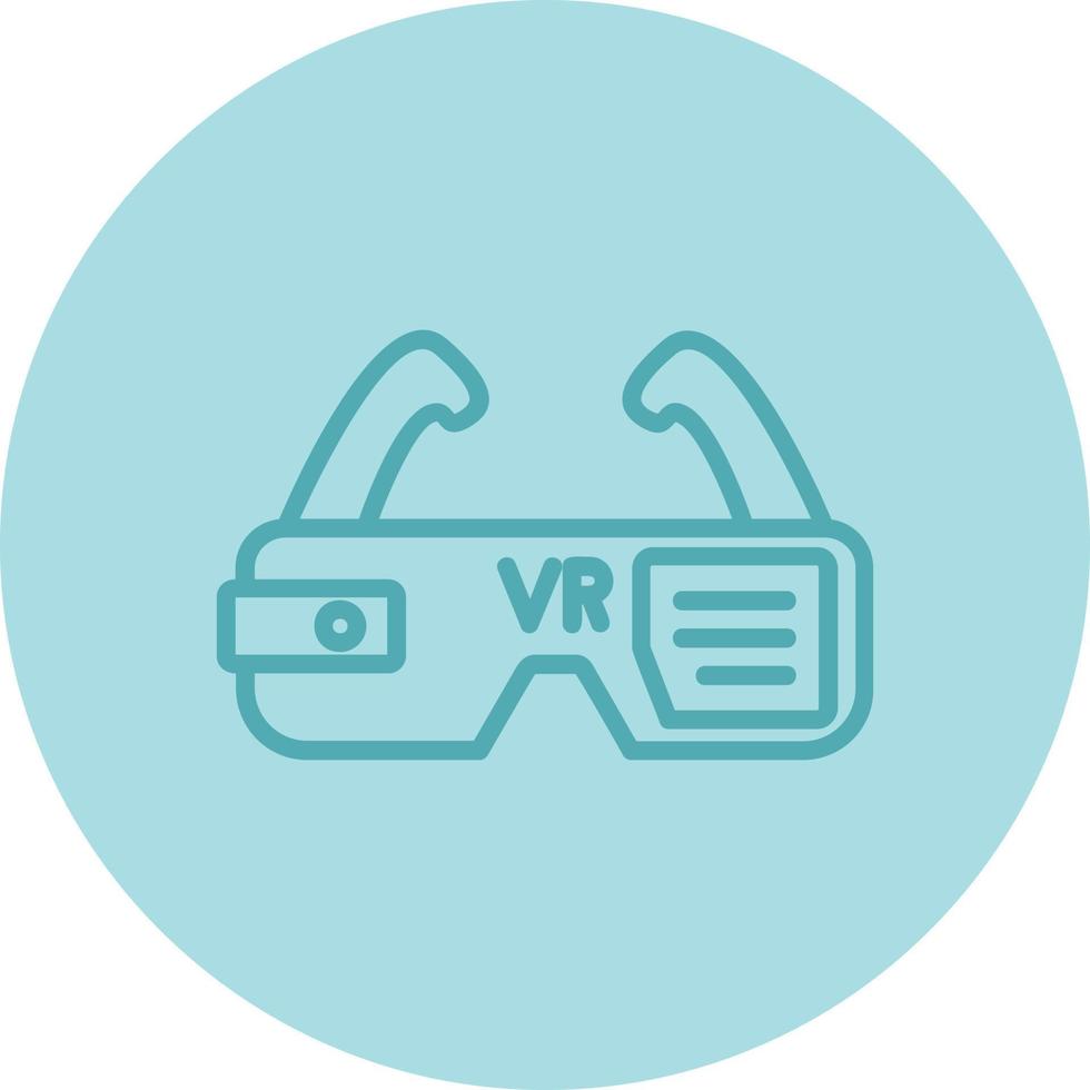 Ar Glasses  Vector Icon