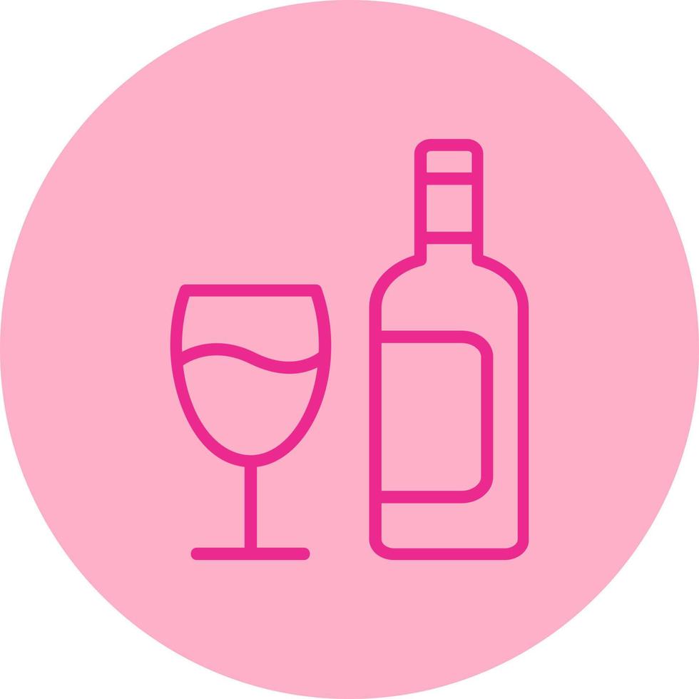 icono de vector de vino