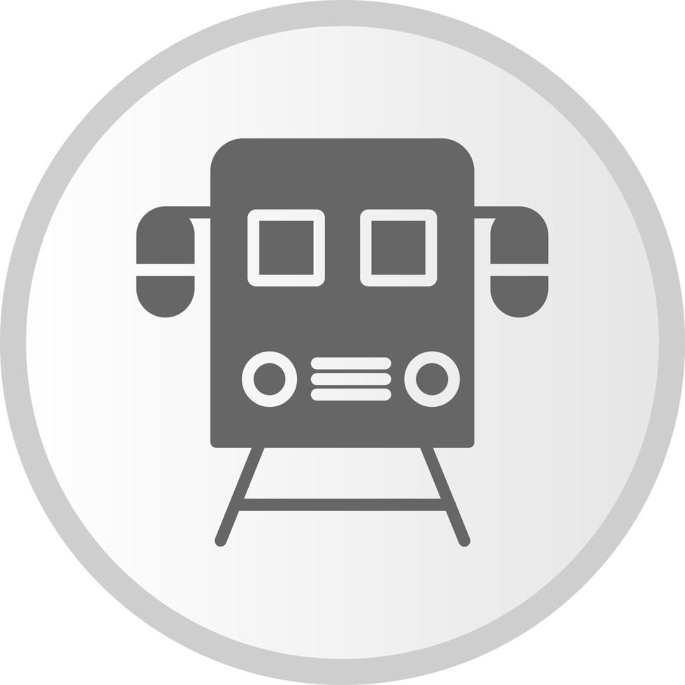 icono de vector de tren