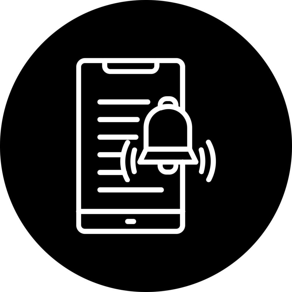 Mobile Reminder  Vector Icon