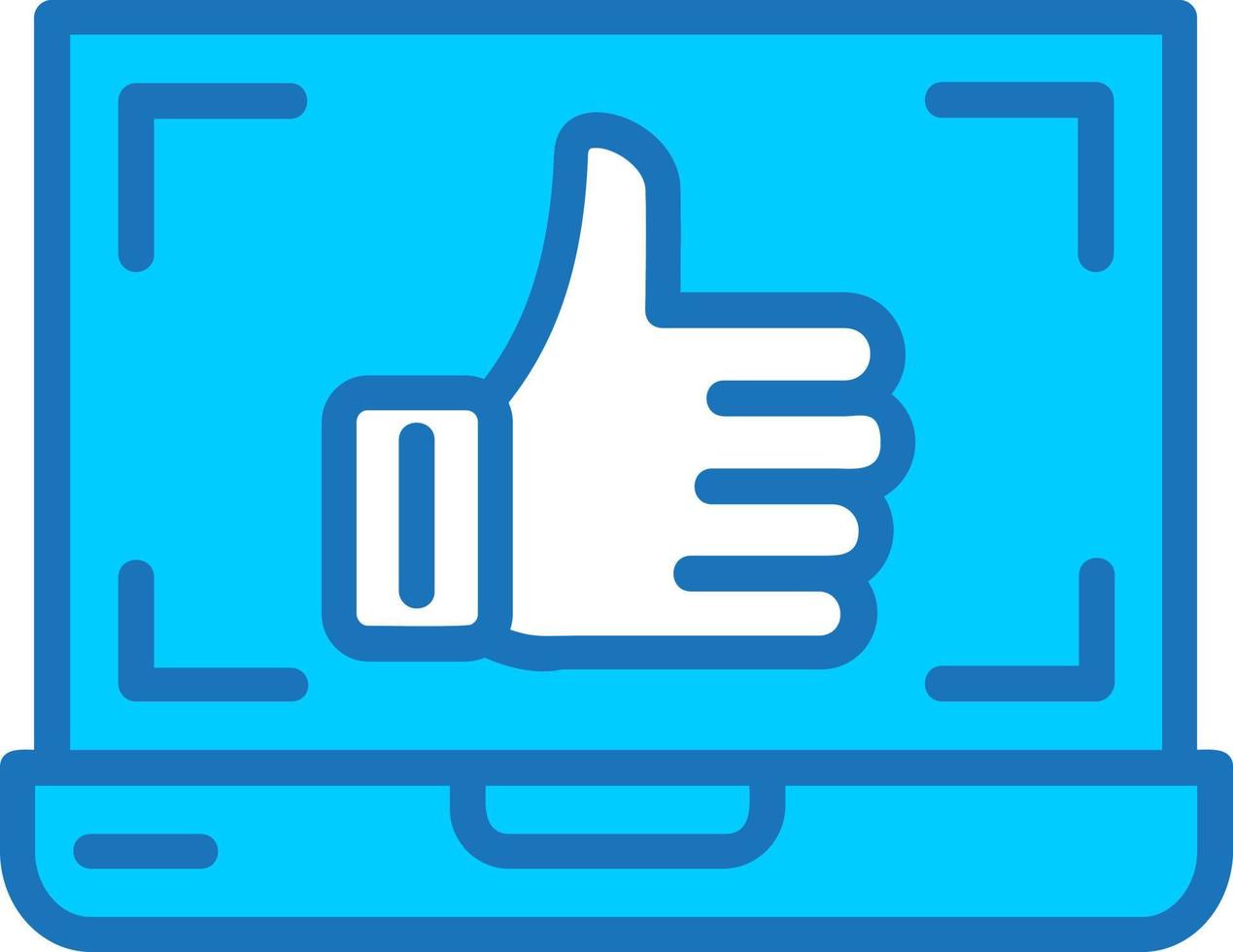 Thumbs Up Vector Icon