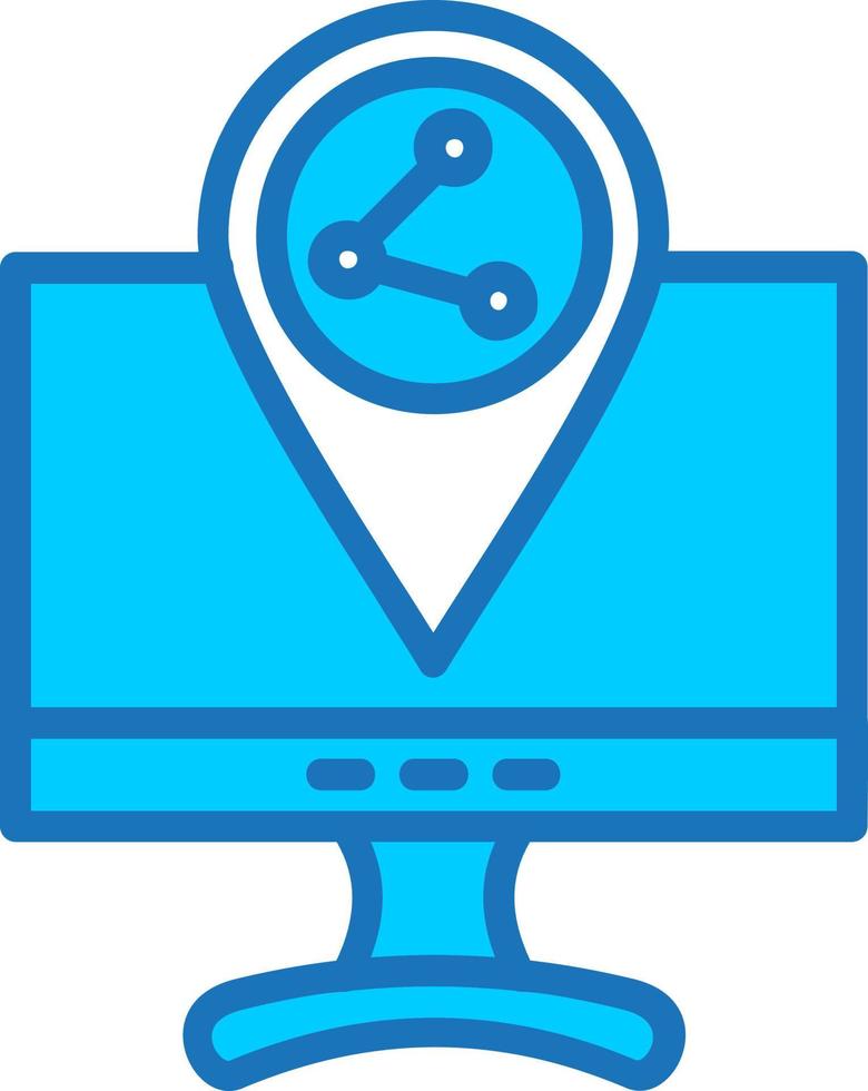 Share Location Vector Icon