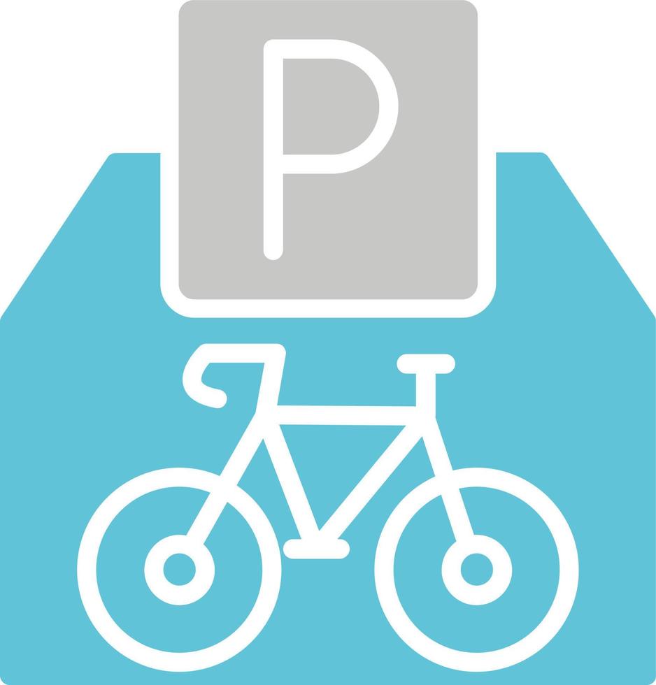 Bike Parking Vector Icon