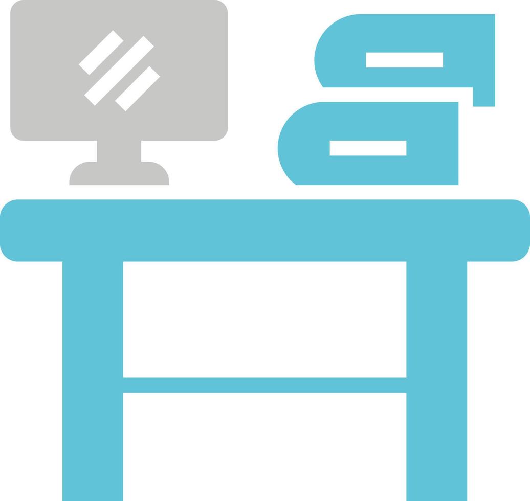 Office Table Vector Icon