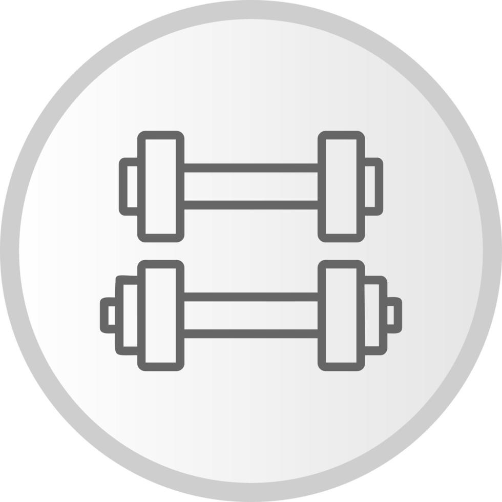 Dumbbell Vector Icon