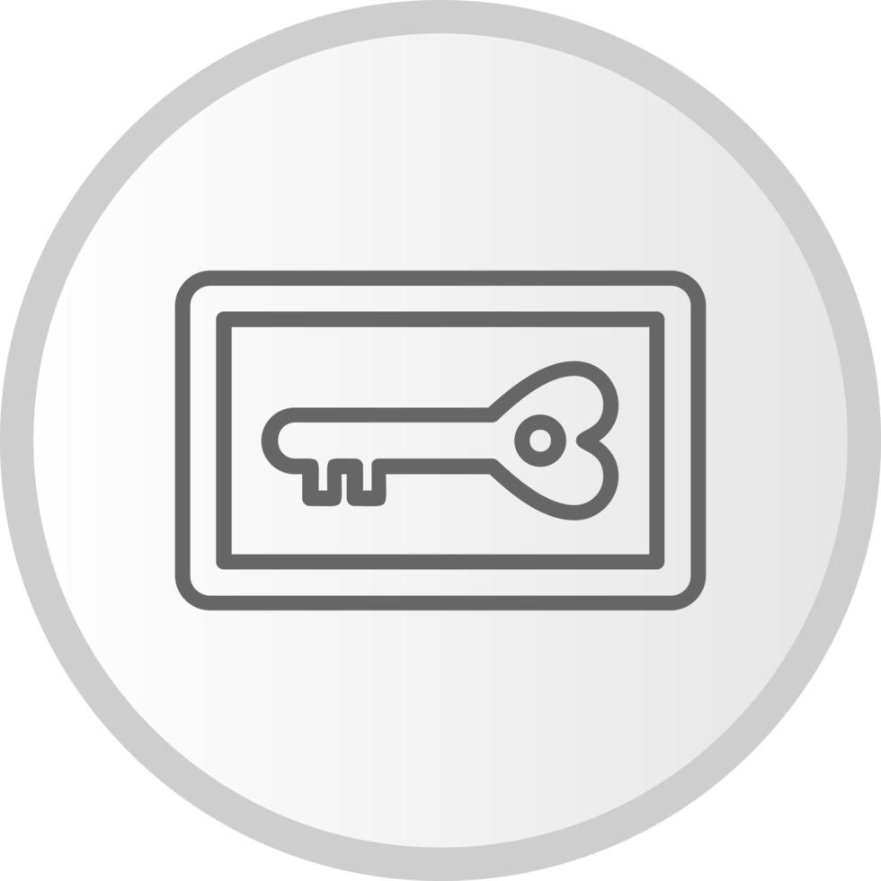 Key Card Vector Icon