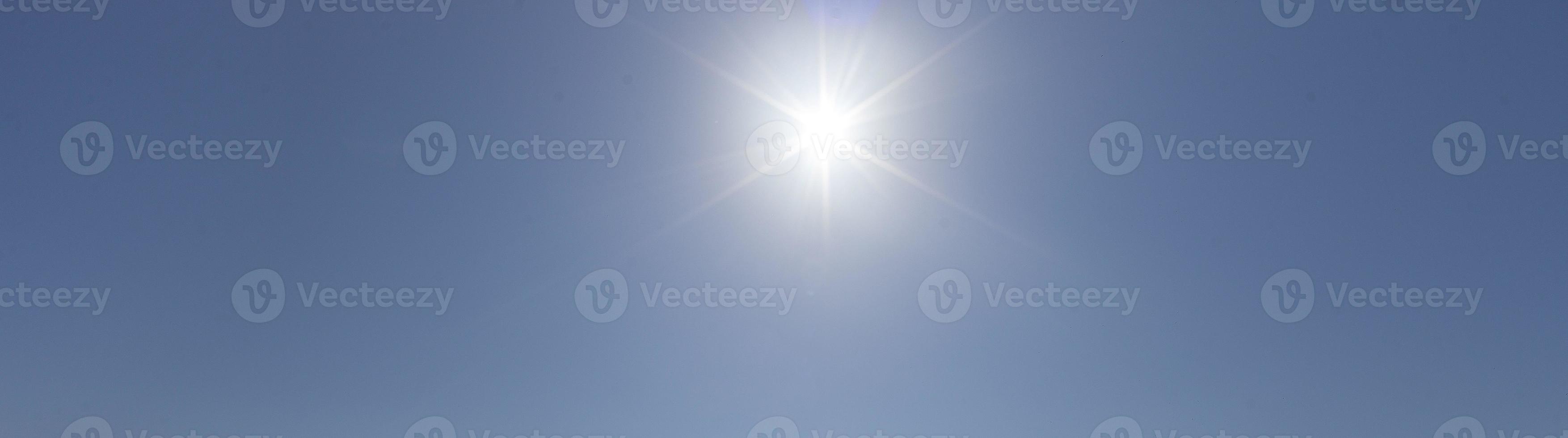 Image of a clear and cloudless sky can be used as background photo