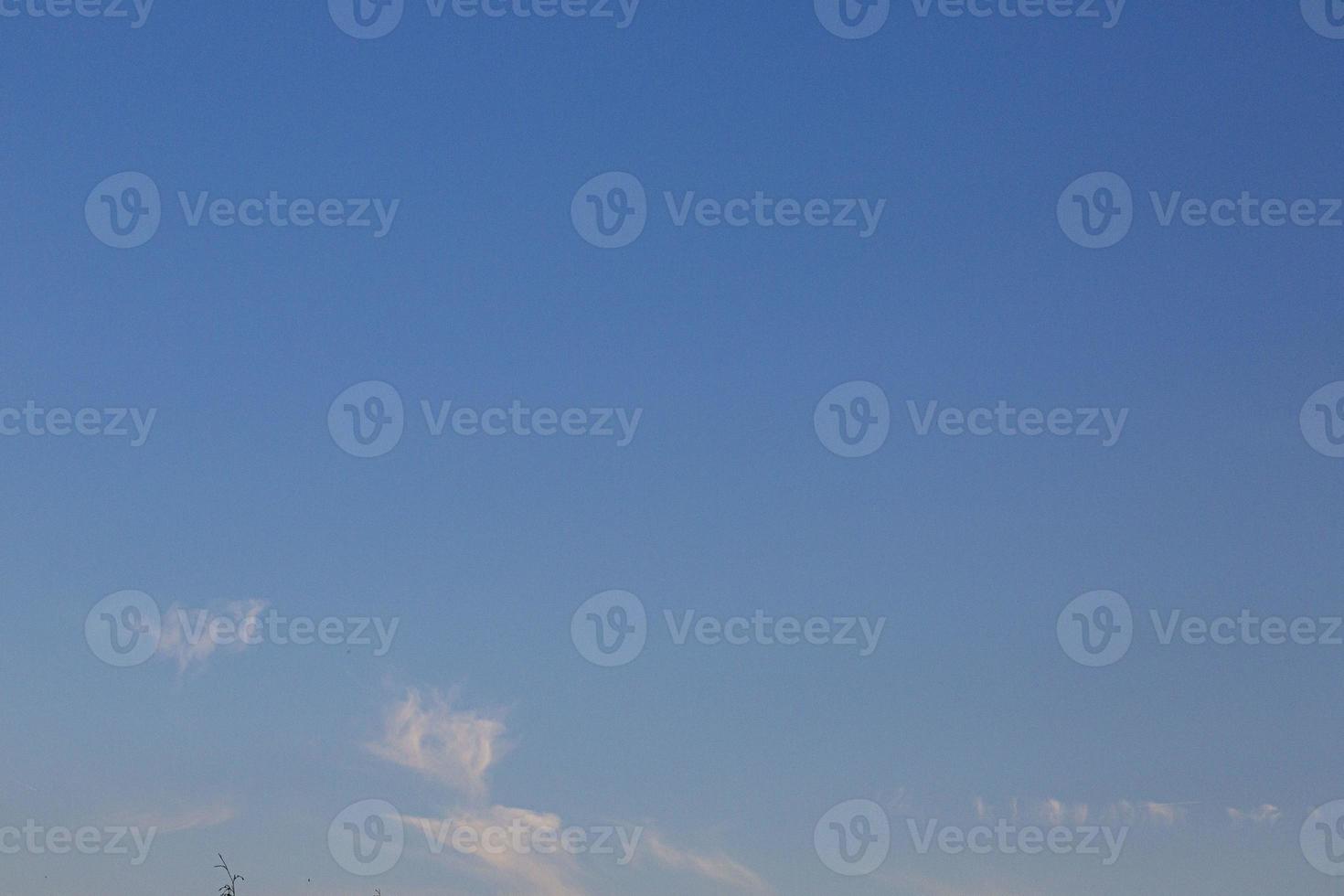 Image of a clear and cloudless sky can be used as background photo