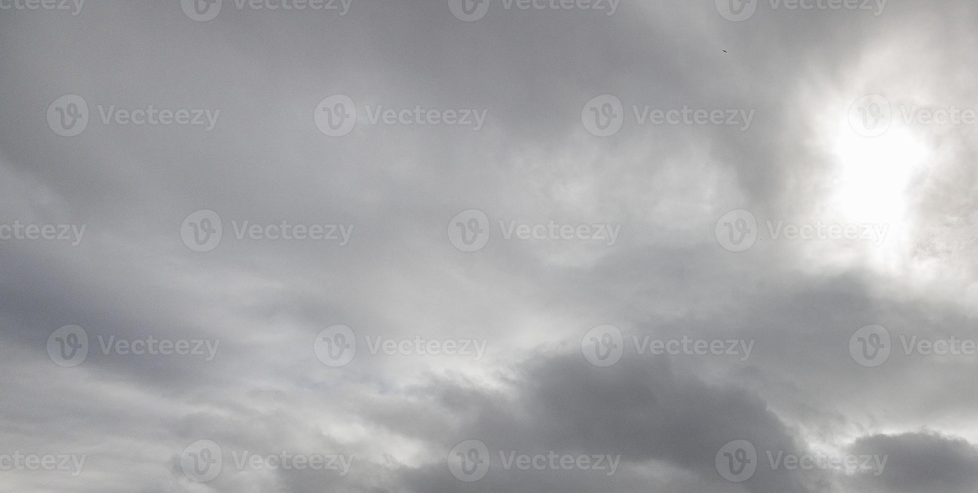 Image of a dark and cloudy sky during the day photo
