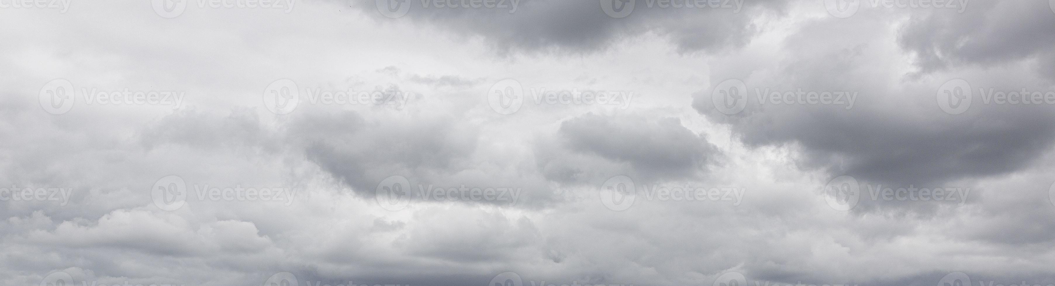 Image of a partly cloudy and partly clear sky during the day photo