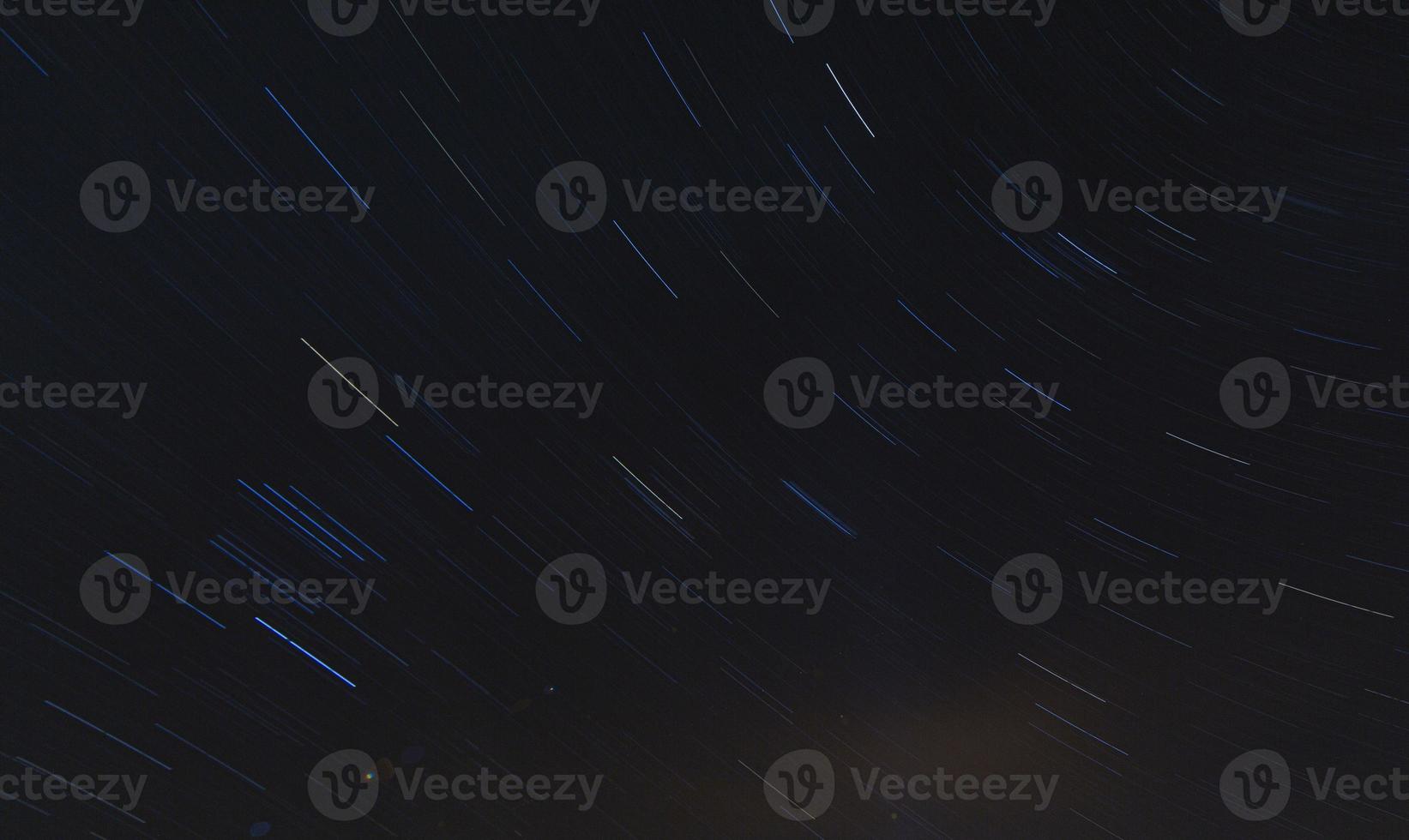 Picture of cloudless starry sky at nighttime at northern hemisphere photo