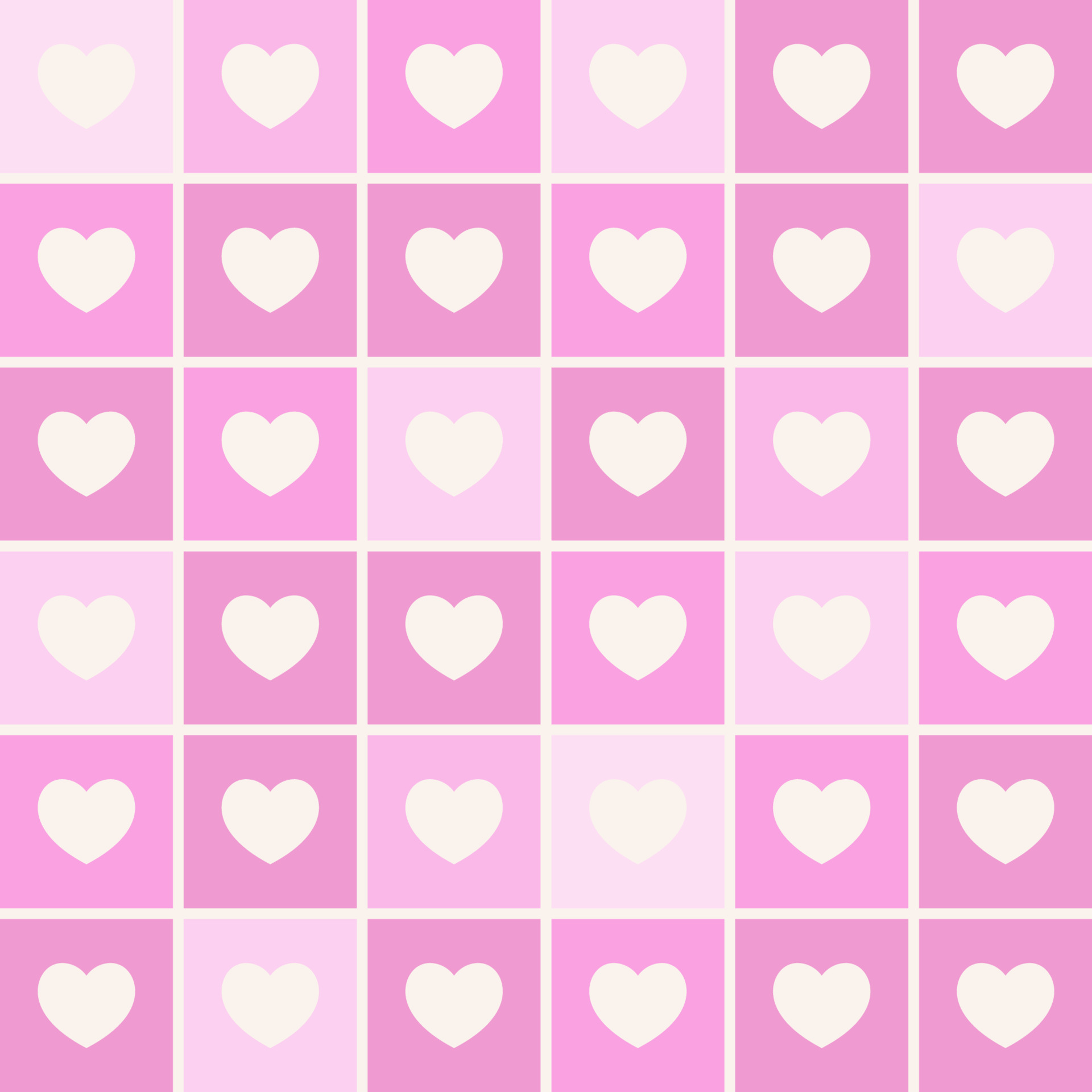 Y2k pink heart seamless pattern. Checkered girlish background for  Valentines day 17047490 Vector Art at Vecteezy