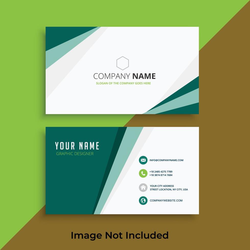 Business card corporate vector