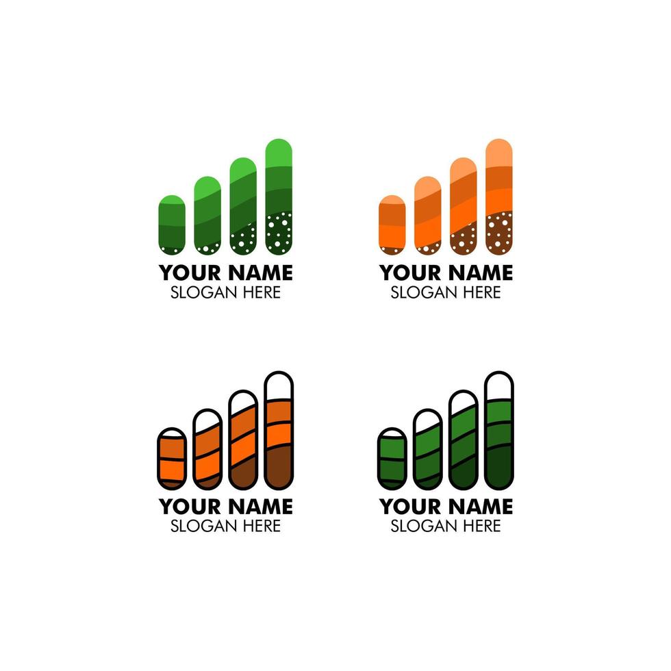 logo concept illustration in flat design vector
