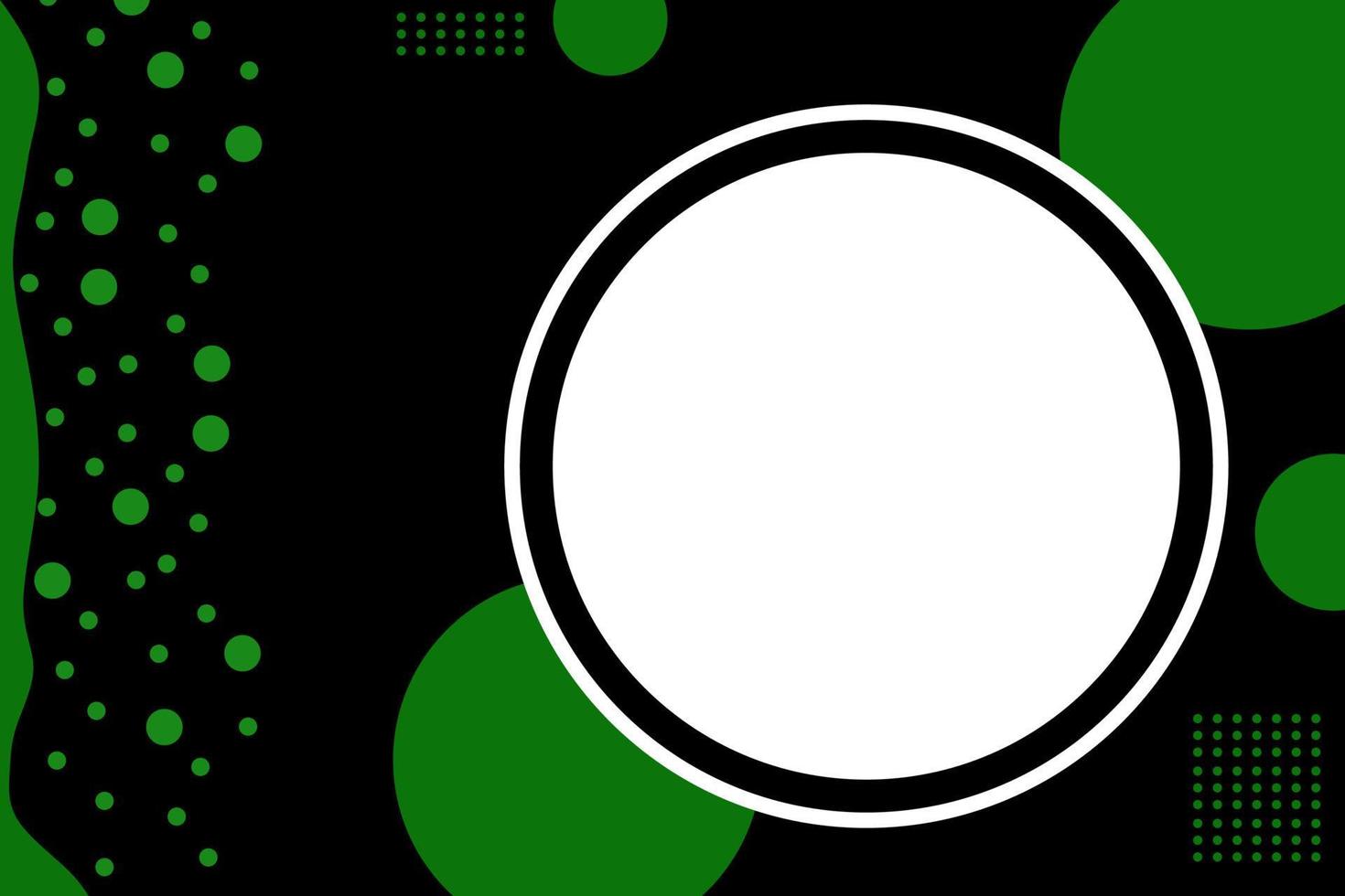 abstracto de fondo en color verde con diseño plano. vector
