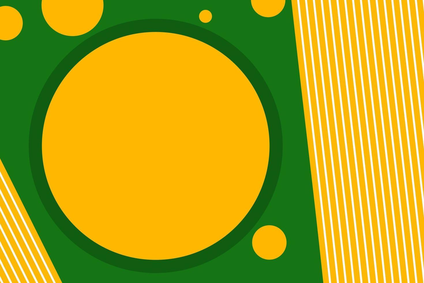 un fondo abstracto amarillo y verde vector