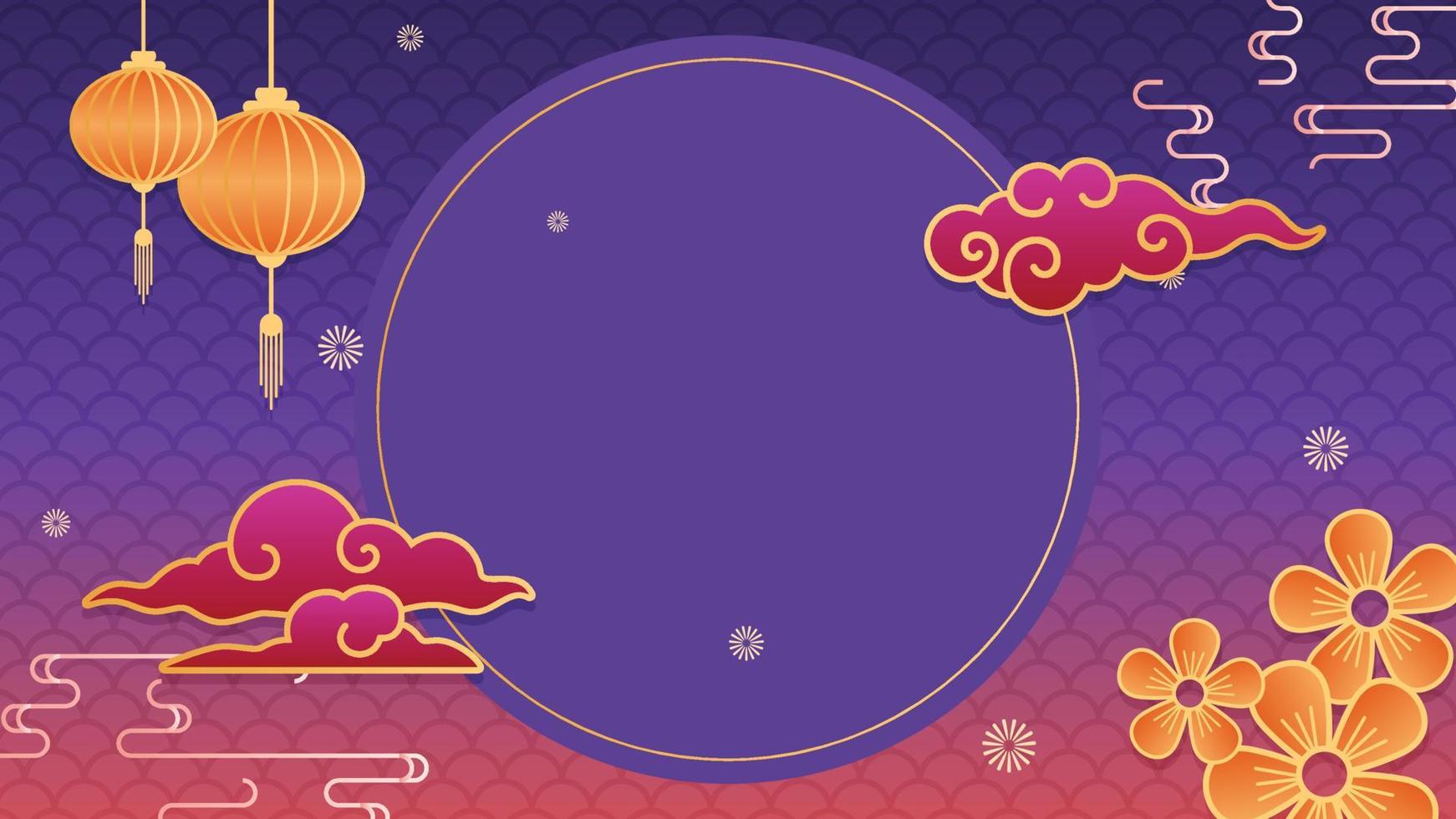 Background Element Chinese New Year vector