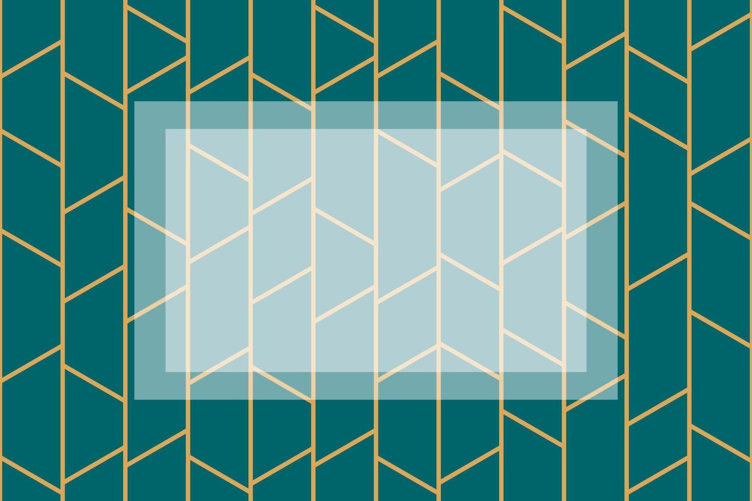 abstract green deep lake geometric seamless pattern background with triangles vector