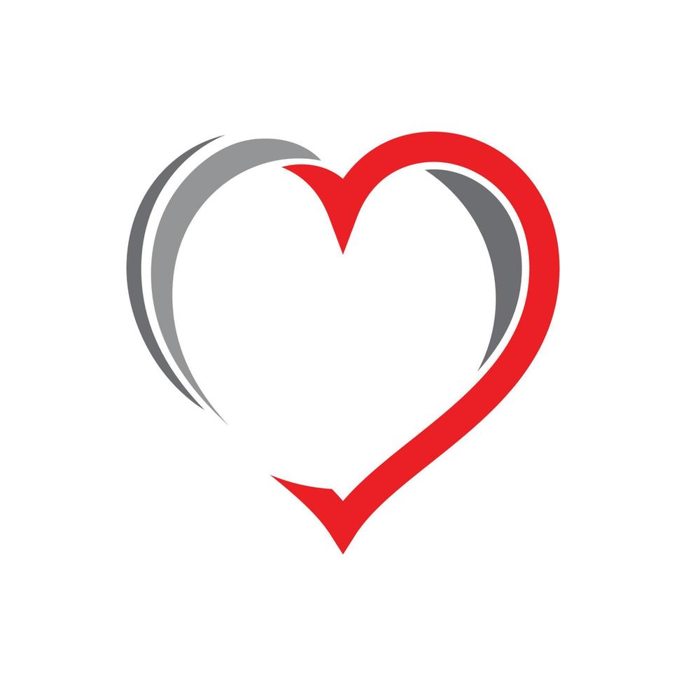 Heart Logo Template vector