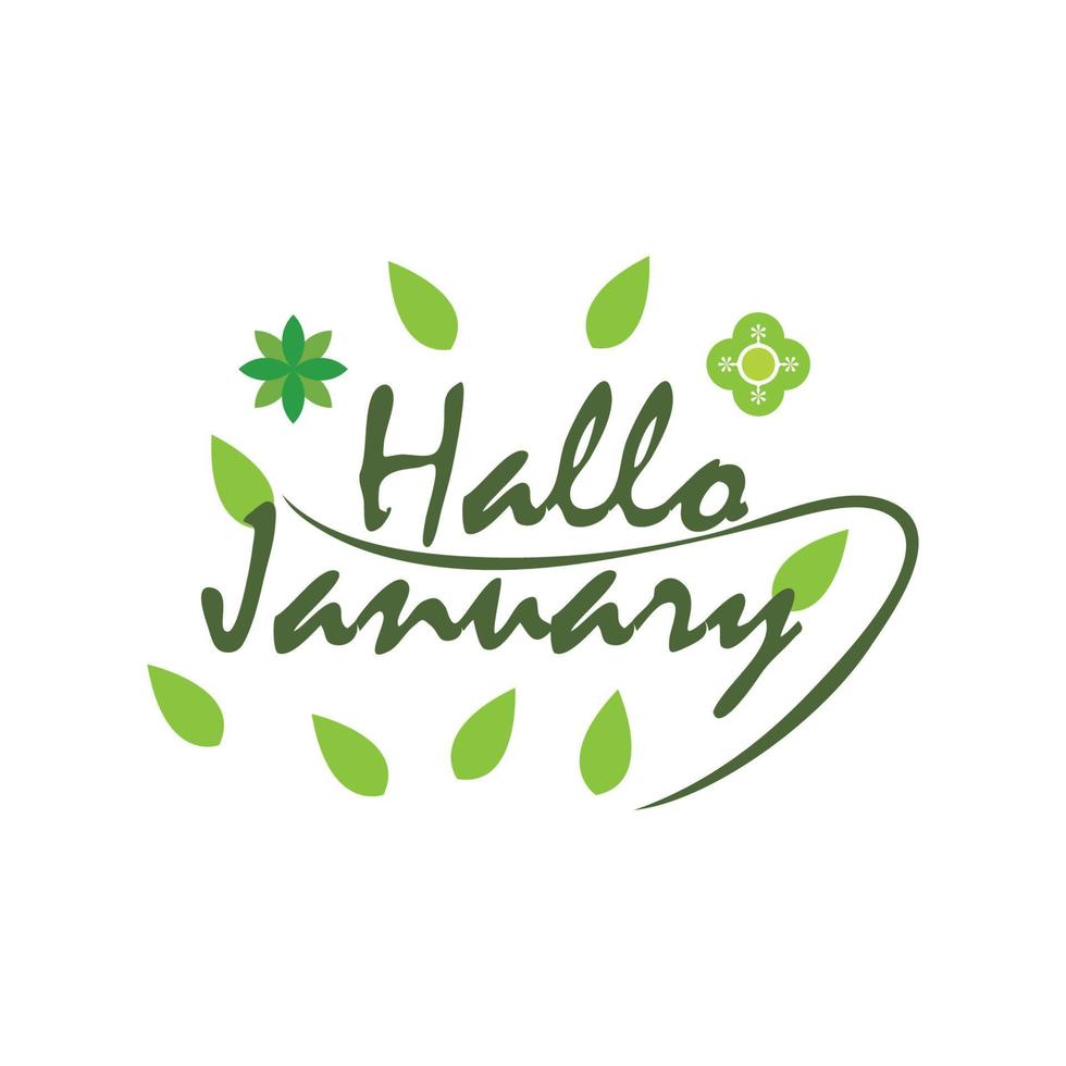 January logo vector