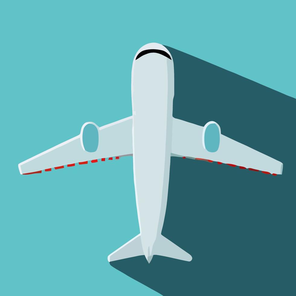 Plane slat icon airplane design illustration vehicle cartoon vector aircraft graphic