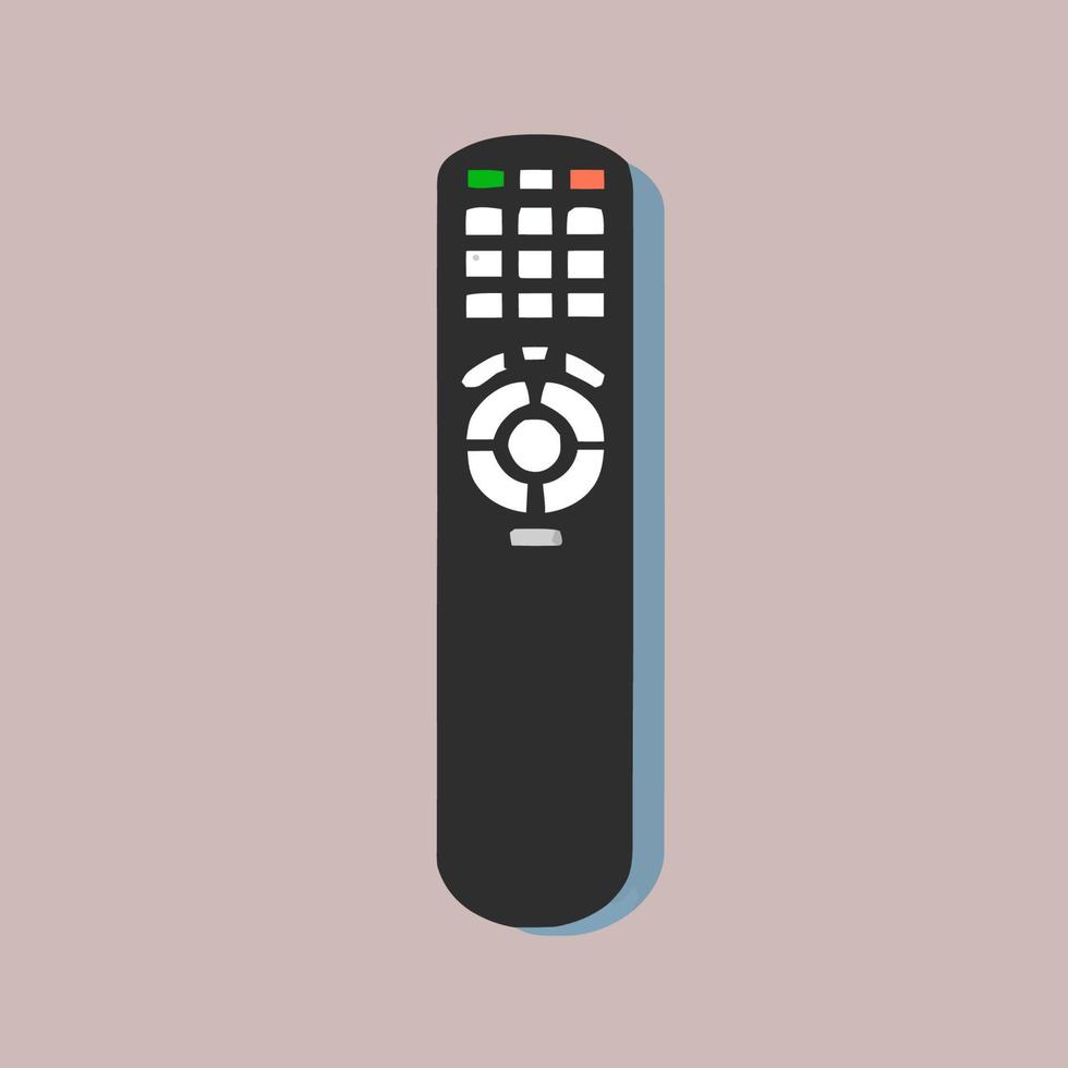 Remote control icon design tv illustration television cartoon vector remote graphic