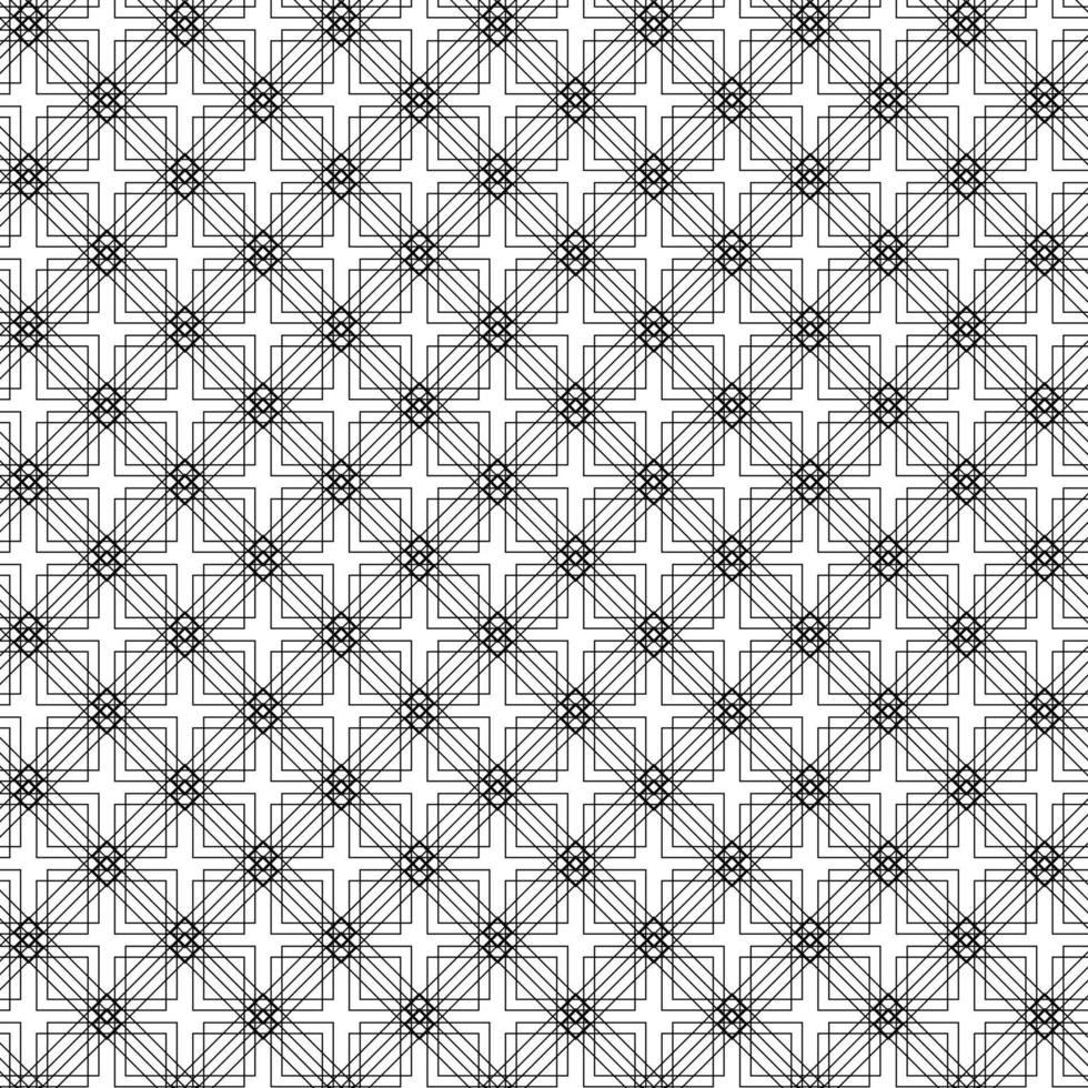 Seamless Square Pattern. It can be used for wallpaper, background, etc. vector