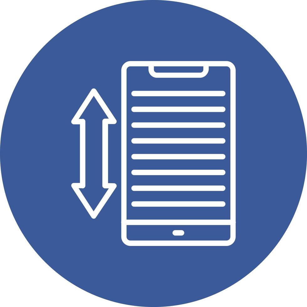 Scrolling Vector Icon
