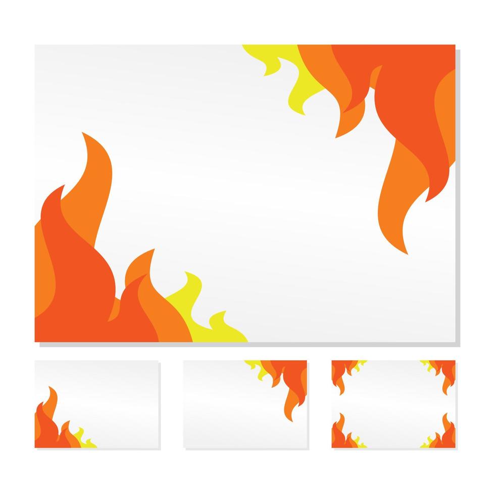 Colorful background of flame shapes, colored curved lines. Template for design vector