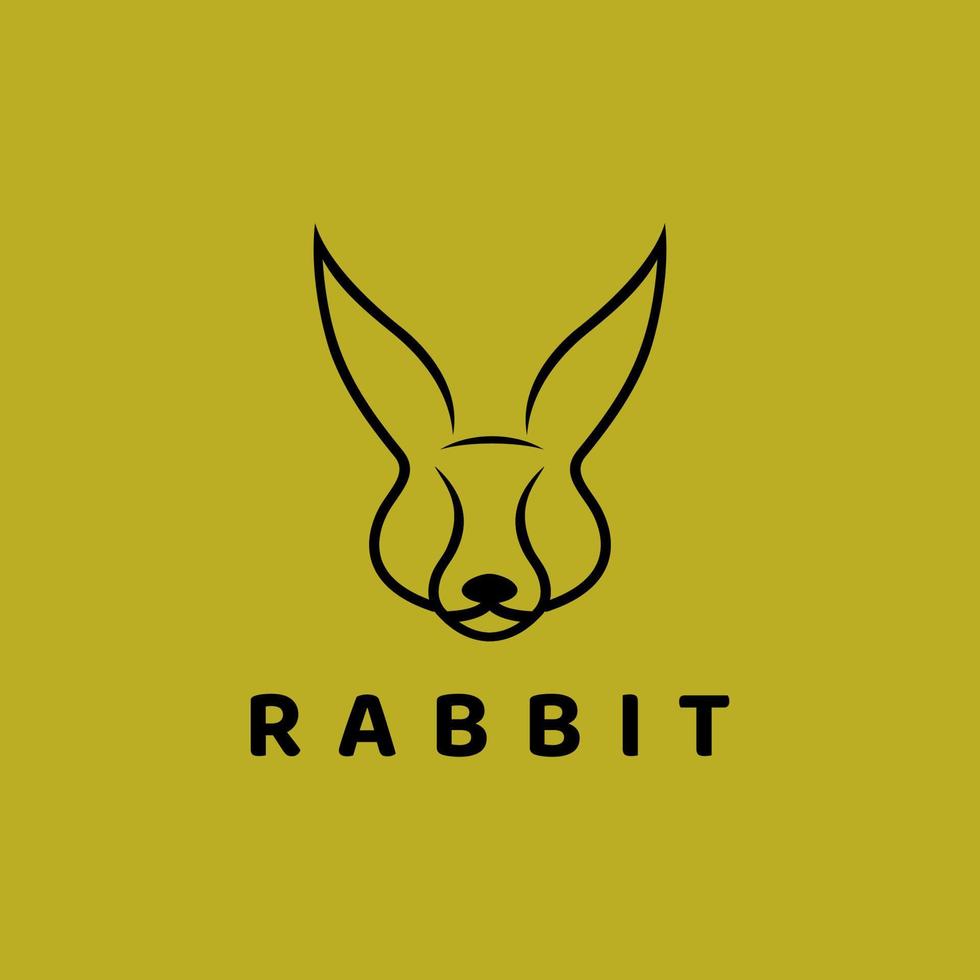 Rabbit Logo Design vector