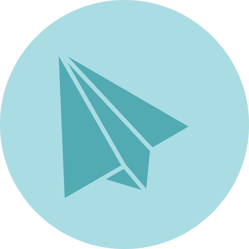 Paper Plane Vector Icon