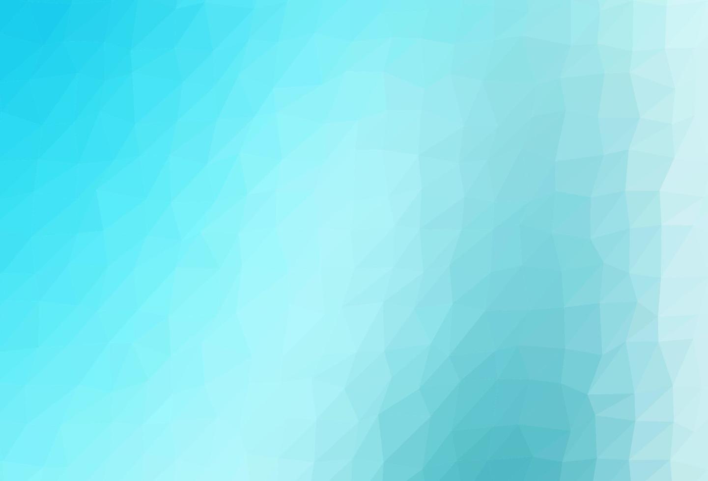 Light BLUE vector triangle mosaic template.