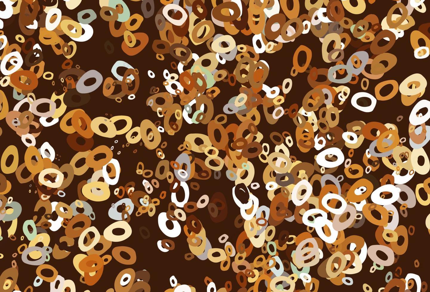 Light Orange vector backdrop with dots.