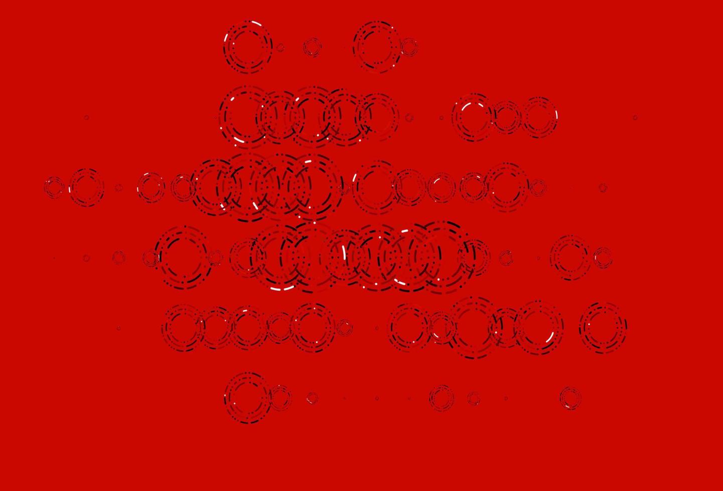 Light Orange vector pattern with spheres.