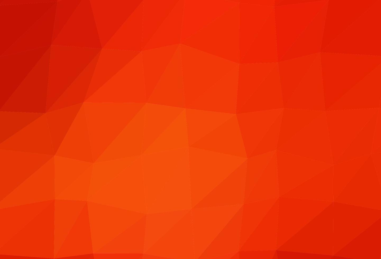 Light Orange vector abstract mosaic background.