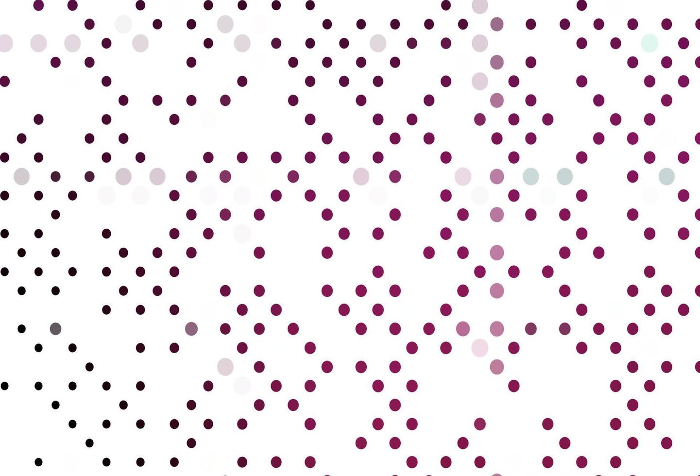 Light Pink vector pattern with spheres.