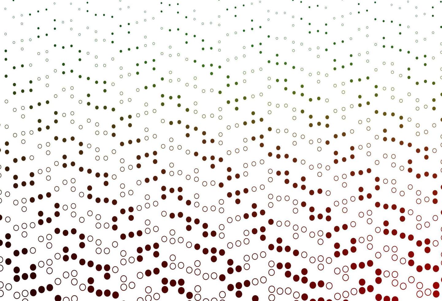 Light Green, Red vector template with circles.