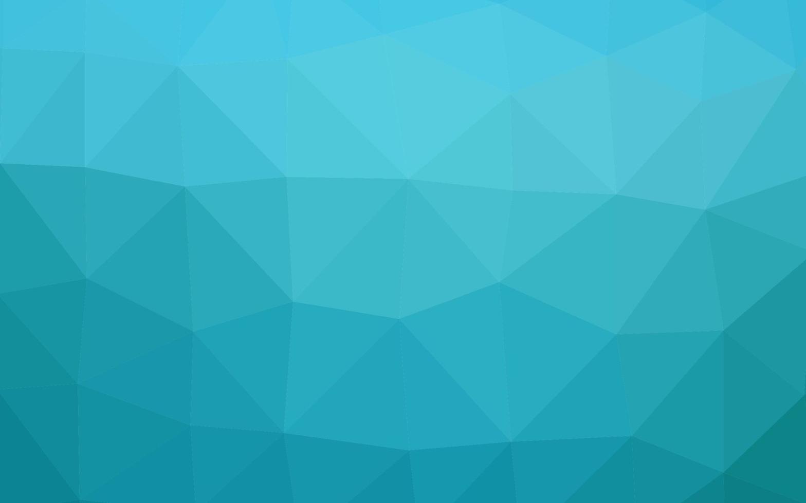 cubierta poligonal abstracta de vector azul claro.