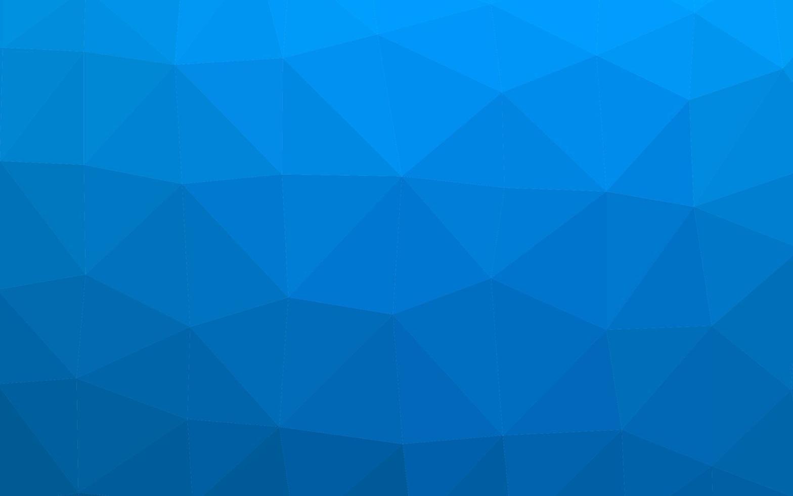 Fondo abstracto azul claro del polígono del vector. vector