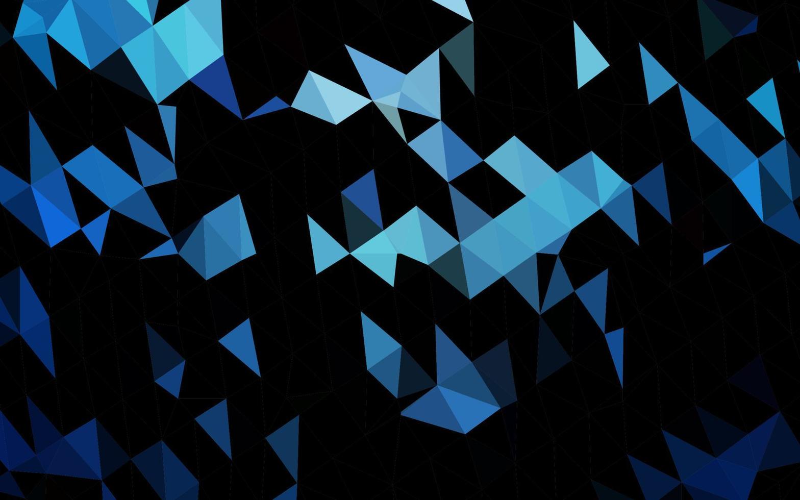 Light BLUE vector polygonal template.