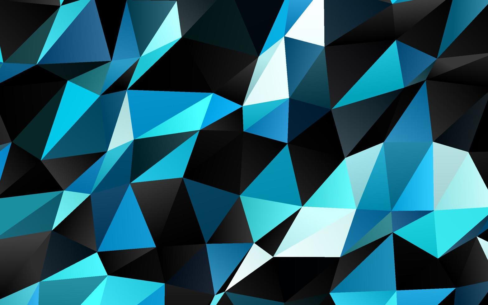 Light BLUE vector polygonal pattern.